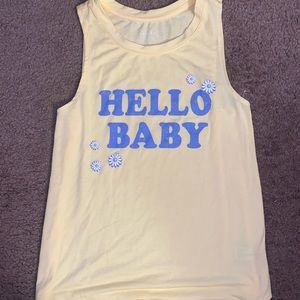 Maternity tank top